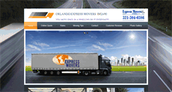 Desktop Screenshot of orlandoexpressmovers.com